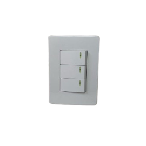 Apagador Triple Blanco (8840915) Argos