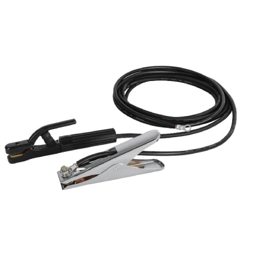 Juego de 2 cables con pinzas de tierra para soldar (24349) Pretul