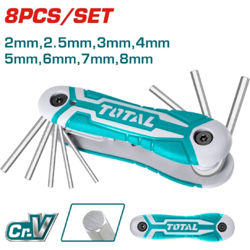 Llaves Allen 8uds 2 A 8 Mm (Tht1061826) Total