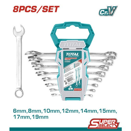 Llaves Combinadas Set 8UDS 6-19MM (6030-8623) TOTAL