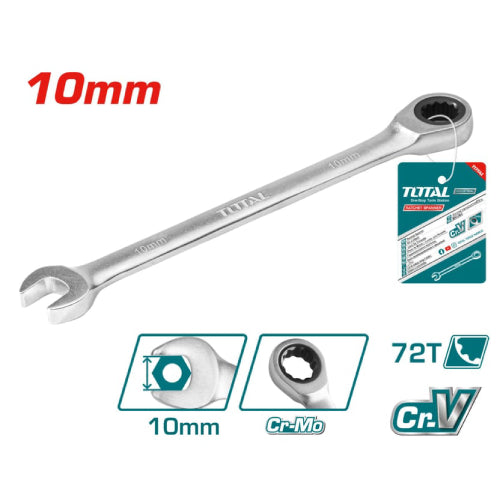 Llave combinada ratch 10mm (TCSPAR101) Total
