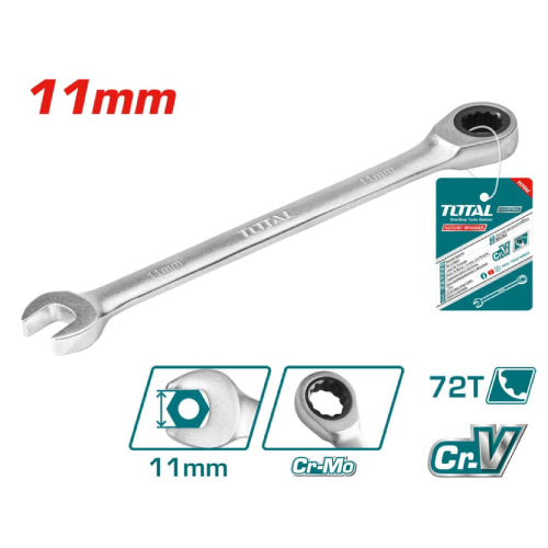 Llave combinada ratch 11mm (TCSPAR111) Total