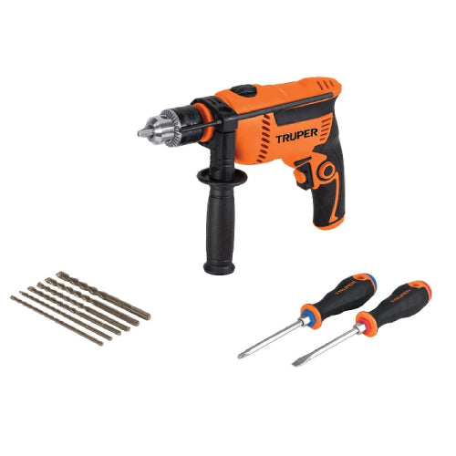 Rotomartillo 1/2 650w mas 6 brocas y 2 destor (100291) Truper