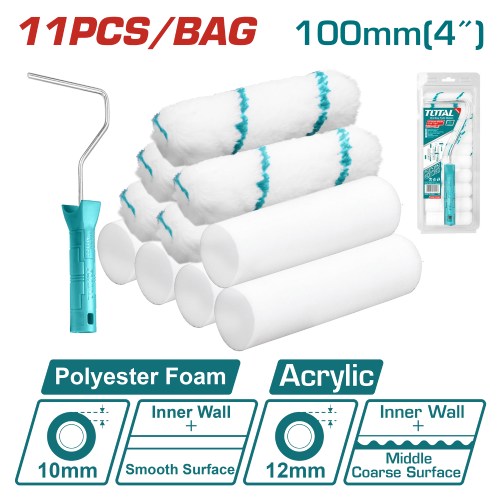 Set D/Rodillo Pequeño 12 En 1 (1550-2070) TOTAL
