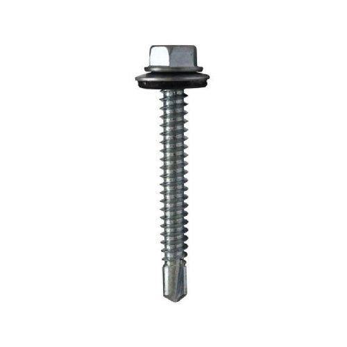 Bolsa (25 Uni) Tornillo Polser 1/4 X 1 P/B C/Roldana