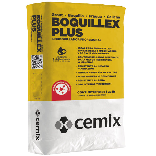 Boquillex Plus (10 Kg) Cemix Sin Arena