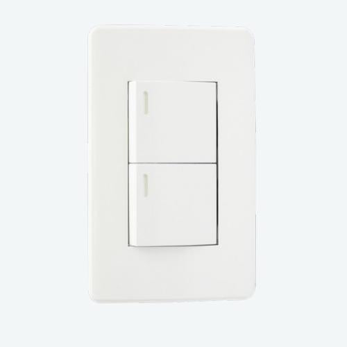 Apagador Doble Blanco (8840900) Argos