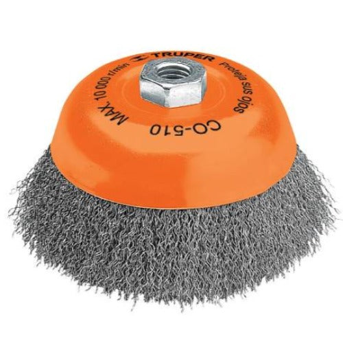 CEPILLO COPA P/ESMERILADORA 5 X 5/8 (11535) TRUPER