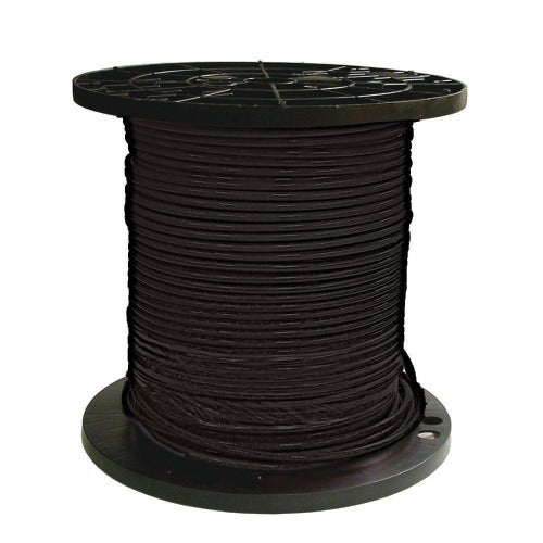 Cable #10 Thhn Negro Bobina (500 Mts)  Argos (1N50100)