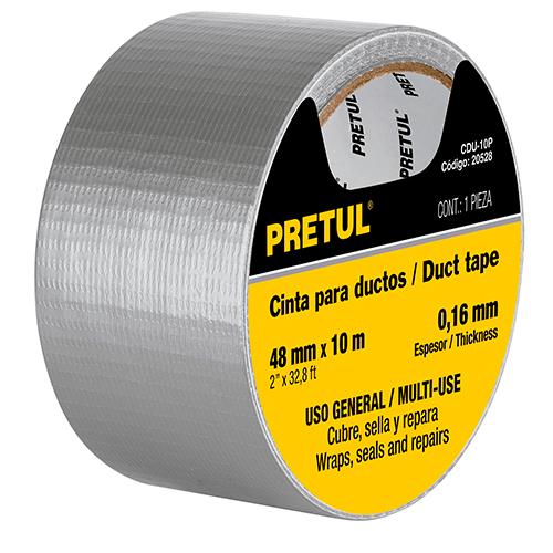 Cinta Para Ducto 10 M Pretul ( 20528 )