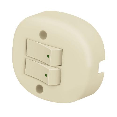 Apagador Doble (47355) Volteck