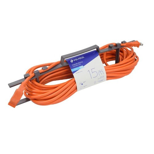 Extension Eléctrica Naranja 15Mts (48048) Volteck