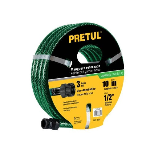 Manguera 3 Capa 1/2X15M Pretul Con.Plas. Pretul ( 25017 )