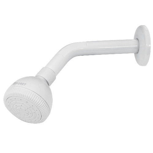 Cabeza Ducha Plastica Blanca Basic Foset (49269)