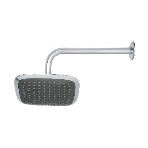 Cabeza Ducha Cuadrada Plástica 8" C/Brazo Foset(49452)