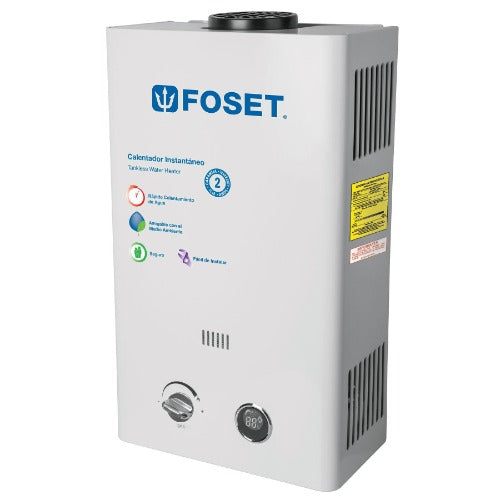 Calentador Instantáneo De Agua Util/Gas 11 Lt (43050) Foset