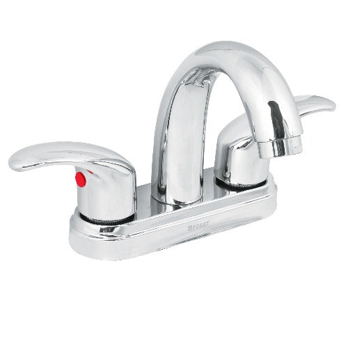 Mezcladora Lavamanos Palanca C.Alto Acero Aqua (49693) Foset