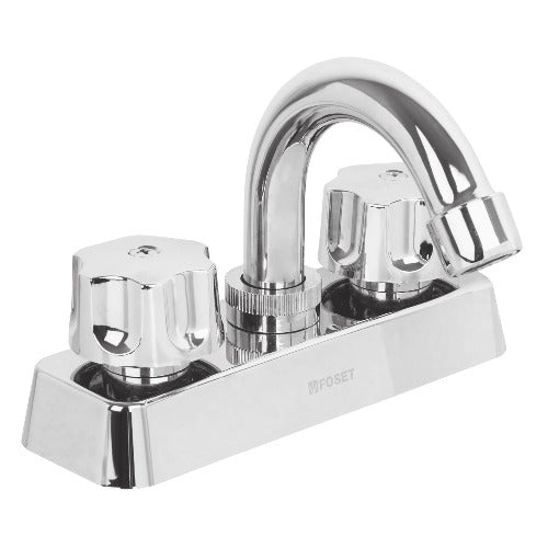 Mezcladora Acrilica Lavamanos C/Curvo (49282) Foset