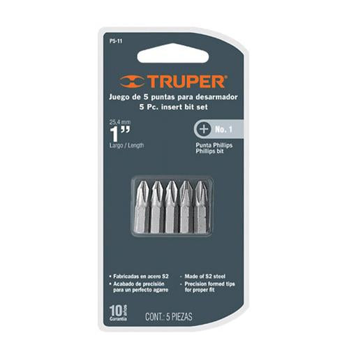 PUNTA PHILLIPS 2 PLG (TNO. 1)(BLISTER) (17782) TRUPER