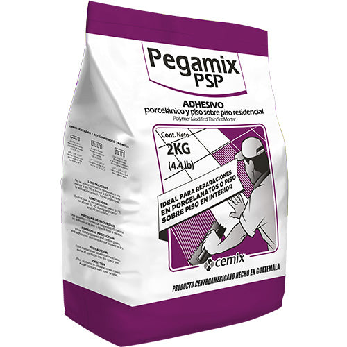 Adhesivo Pegamix Psp Gris 2Kg Cemix