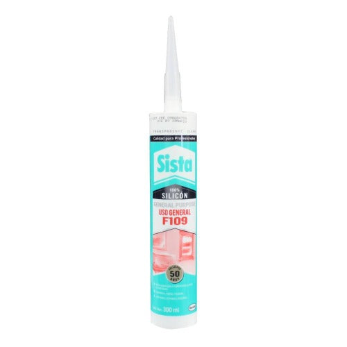 Silicon Transparente 300 Ml F-109 Sista