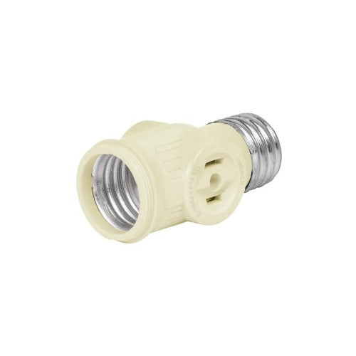 Socket Marfil Tipo T Sencillo (46514) Volteck