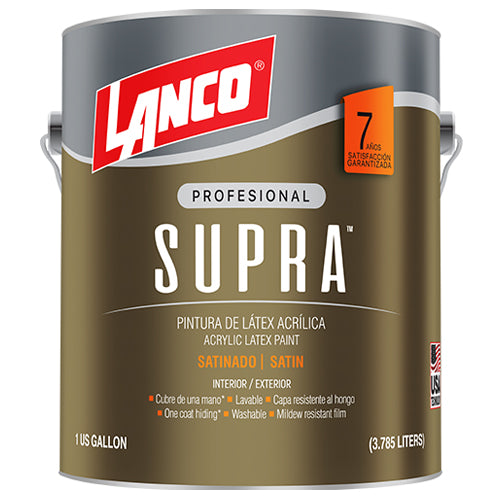 Pintura Supra Satinada Pastel Galon (Va3681-4)