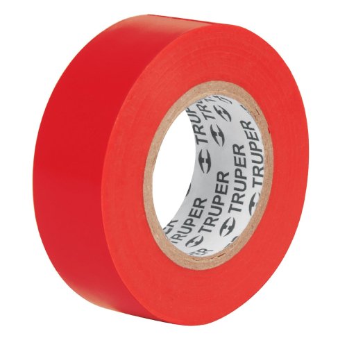 Cinta De Aislar #22 9 M Roja Truper ( 13513 )