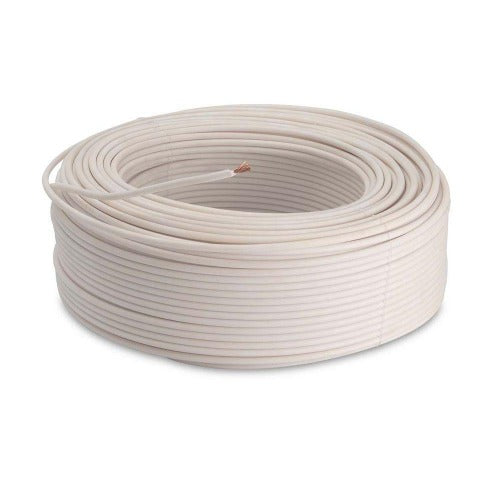 Caja de cable eléctrico THHN calibre 8 AWG color blanco marca Argos, disponible en El Arenal Guatemala