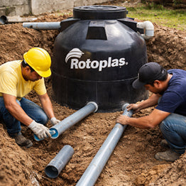 Plomería eficiente en Guatemala: biodigestores y fosas sépticas Rotoplas, la solución ideal para tu vivienda