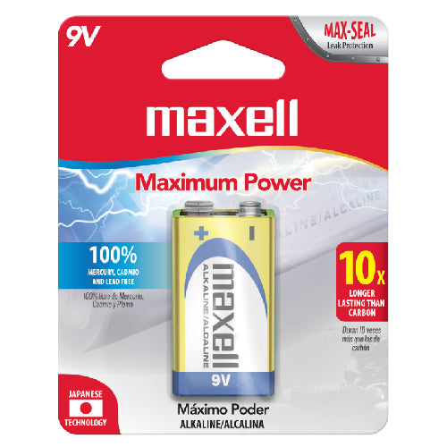 Bateria Alcalina 9 Voltios (721150) Maxell