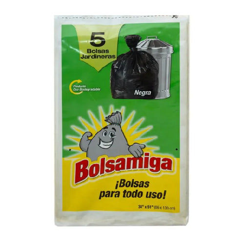 Bolsas De Basura Caja Tonelera / Jardinera Caja 5 Unidades