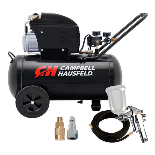 Compresor De 2 Hp 13 Galones 50l 1f Horizontal Con Kit De Acce. (Dx500100di) Bosch