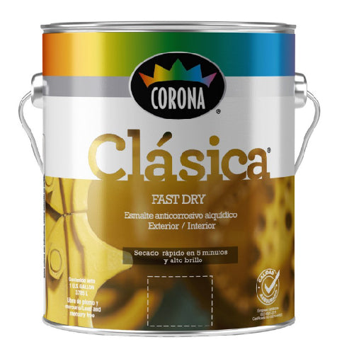 Pintura Clas Fast Dry Cuarto Corona