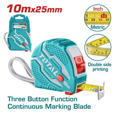 Cinta Metrica Pro 10MX25MM (6030-5610) TOTAL
