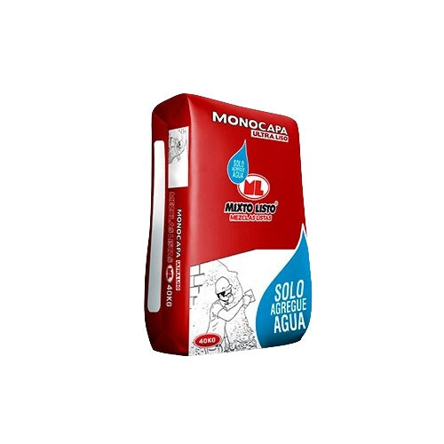 Monocapa Blanco Ultra Liso Env 40 Kg (8611-0085)
