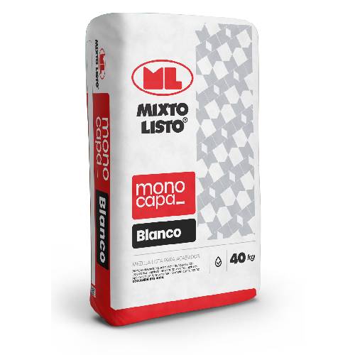 Monocapa Blanco 40 Kg (8611-0039)