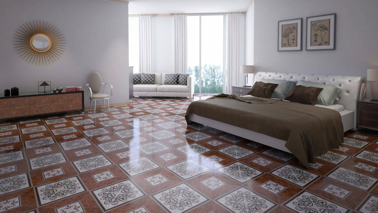 Piso 722 Marron 31 X 31 Clase A 2Mts Brasilia Ambiente