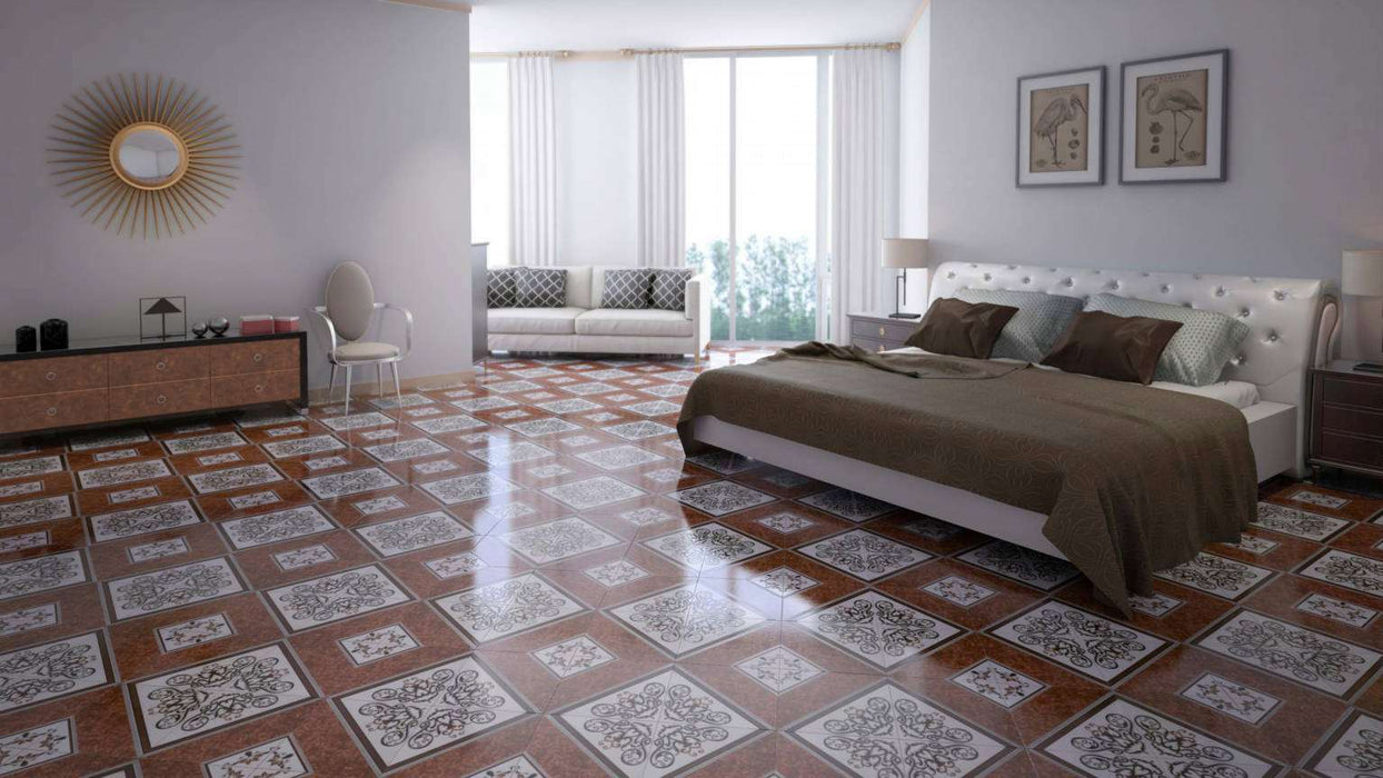 Piso 722 Marron 31 X 31 Clase A 2Mts Brasilia Ambiente