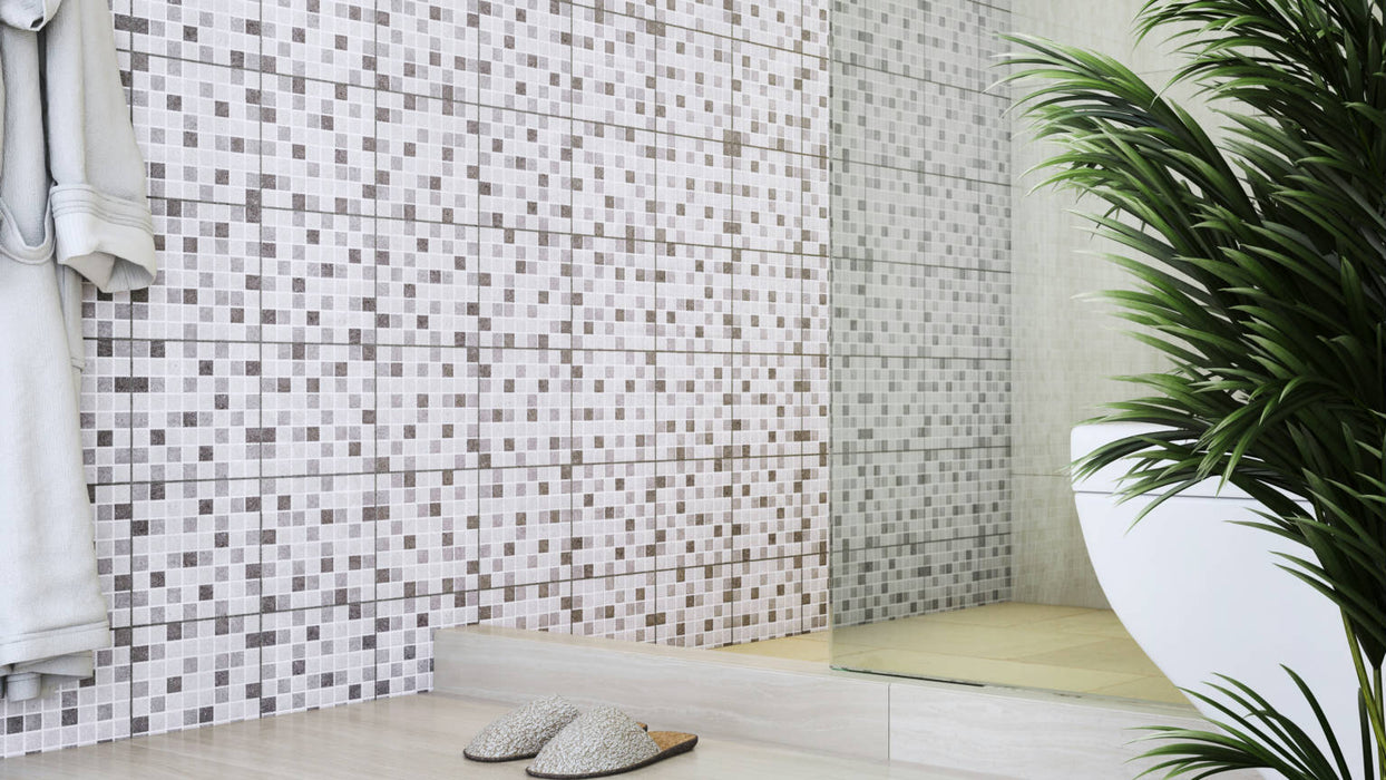 Piso Creta Gris 20 X 20 A (1 Mt2) Samboro Ambiente