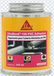 Sikabond-136 Adhesivo De Pvc C5047/24x240ml (854141) Sika