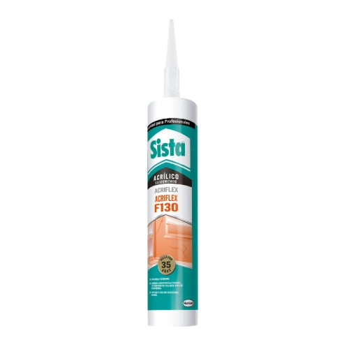 Silicon Acrilico Blanco 300 Ml Sista