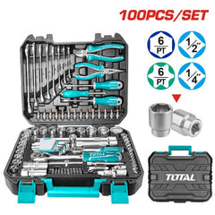 Set Herramienta Manual 100 Unds (6030-8670) TOTAL