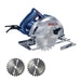 Sierra Circular De 7 1/4 Gks 150 1500 Watts 6000 Rpm Incluye Disco (06016b30g0) Bosch