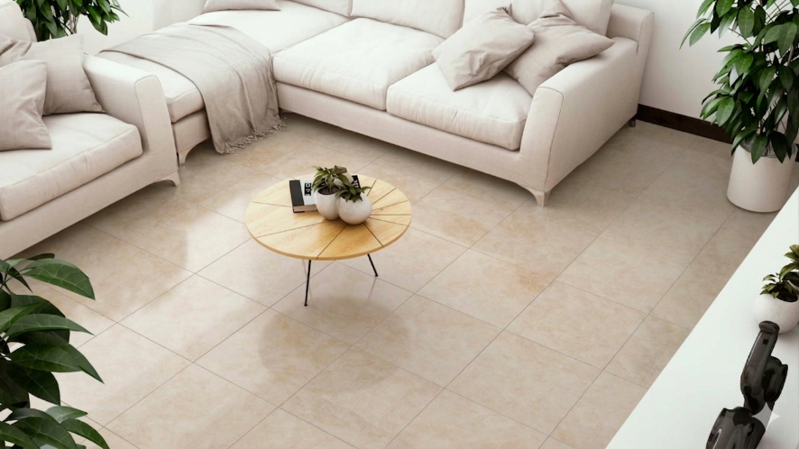Porcelanato Avalon Beige 60 X 60 1.44 X Caja Ambiente