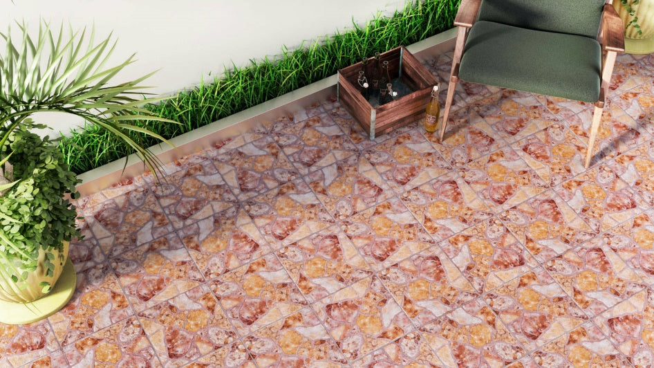Piso Cantera Beige 31.6 X 31.6 A. (1.70 Mt2) Ambiente