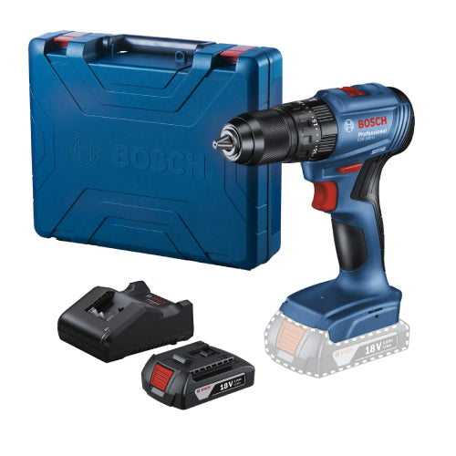 Taladro Percutor De 1/2 Gsb 18v 185-Li + 1 Bat + Cargador (06018k00g1) Bosch