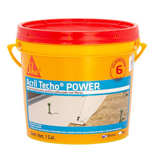 ACRIL TECHO POWER 6 ANOS ROJO (433452) 4L (4.72 KG) (GALON) SIKA