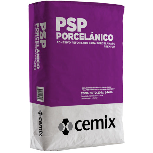 Adhesivo Pegamix Psp Gris 20Kg  De Cemix