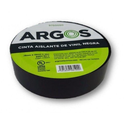 Cinta Aislar Negra (9750050)  Argos
